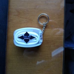 Key Chain Silicone Straw